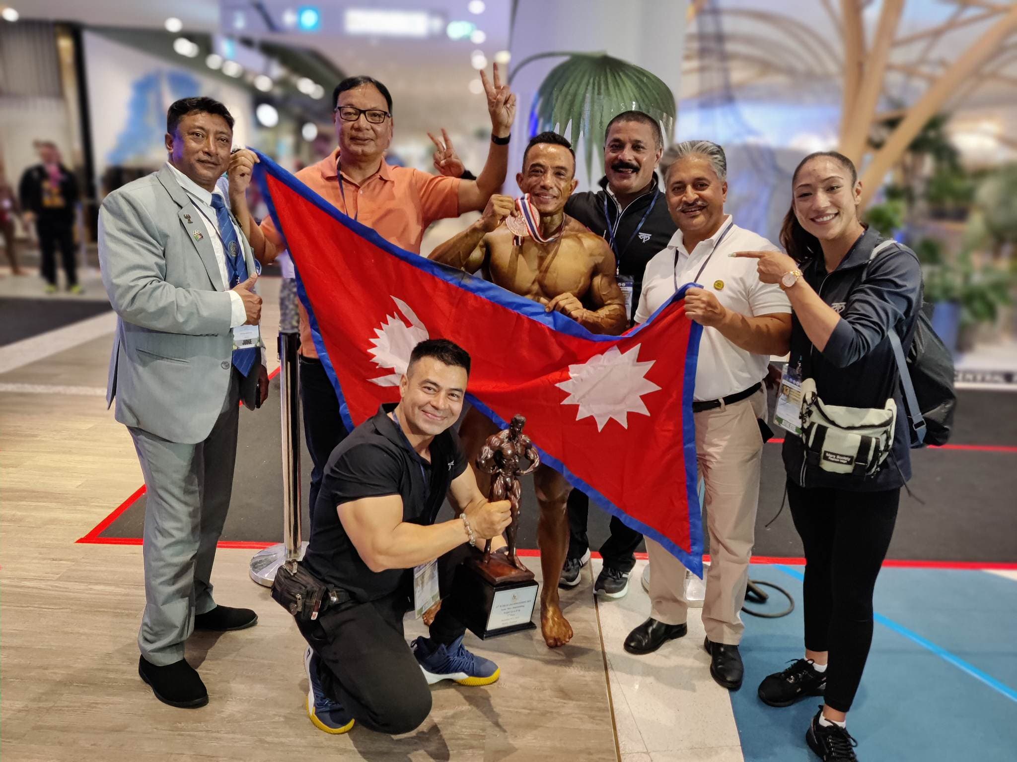 प्रज्वललाई बिश्व शारीरिक सुगठनमा कास्य