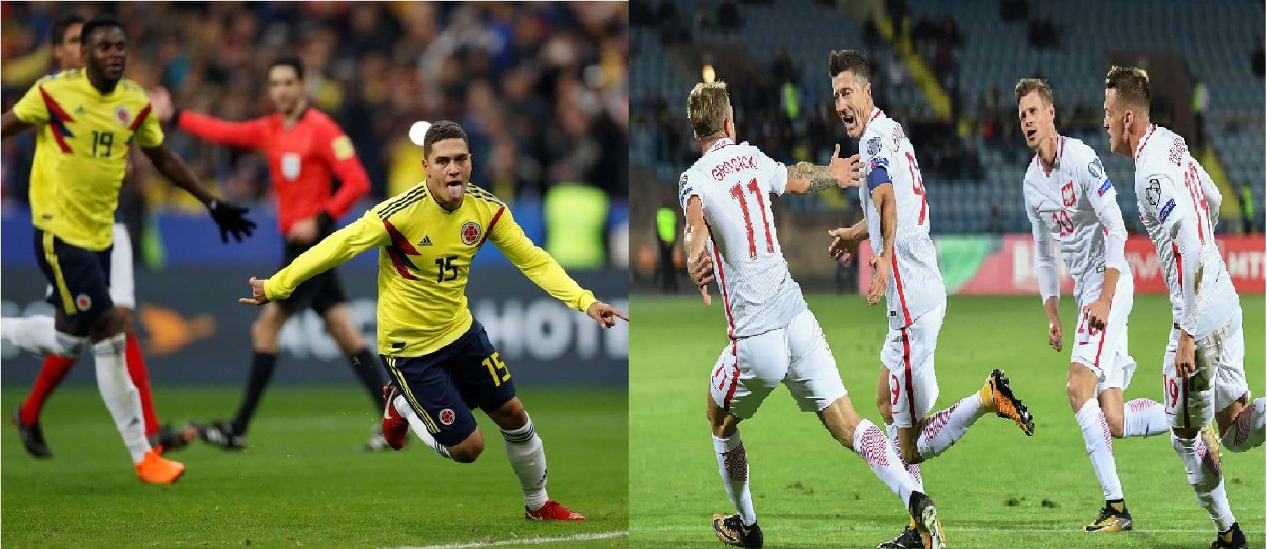 फिफा विश्वकप : पोल्याण्ड र कोलम्बियाबीचको खेल सुरु