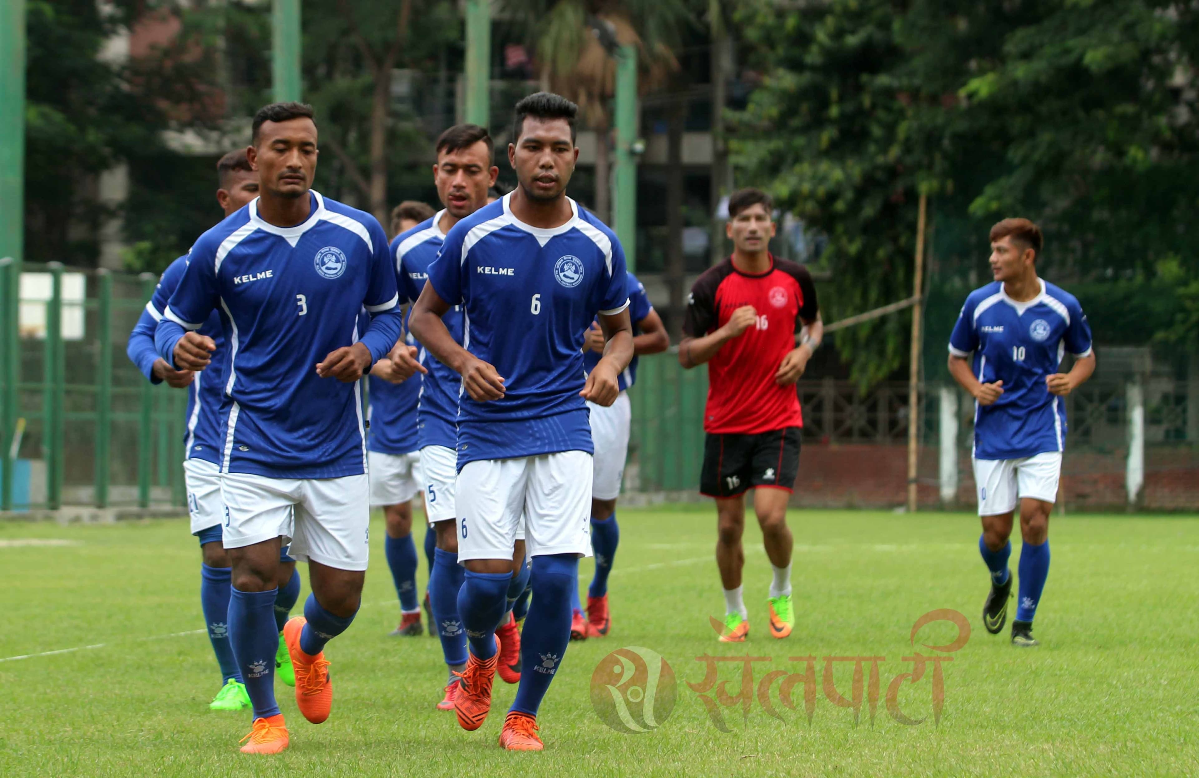 साफ च्याम्पियनसिप : माल्दिभ्सविरुद्ध मैदान उत्रन नेपालको तयारी