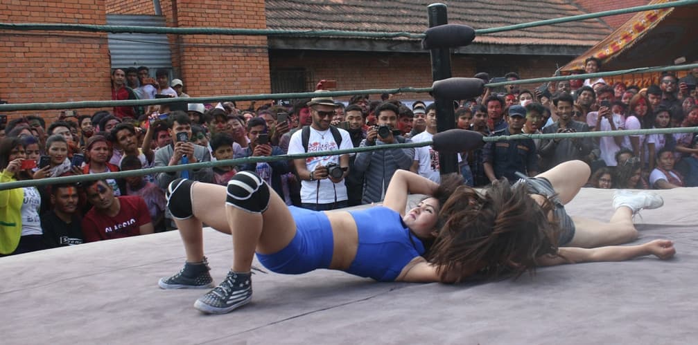 रेस्लिङमा भगवती च्याम्पियन