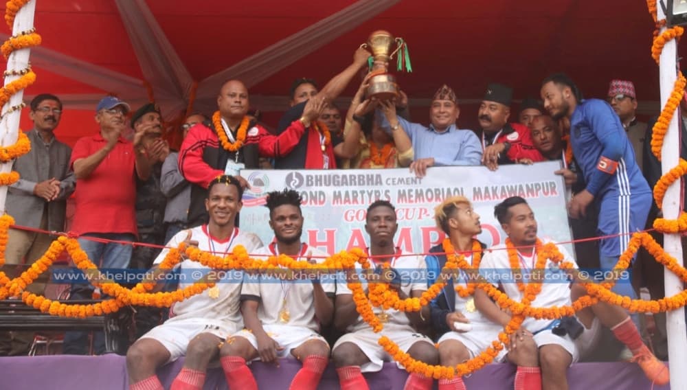 मकवानपुर गोल्डकप स्थगित