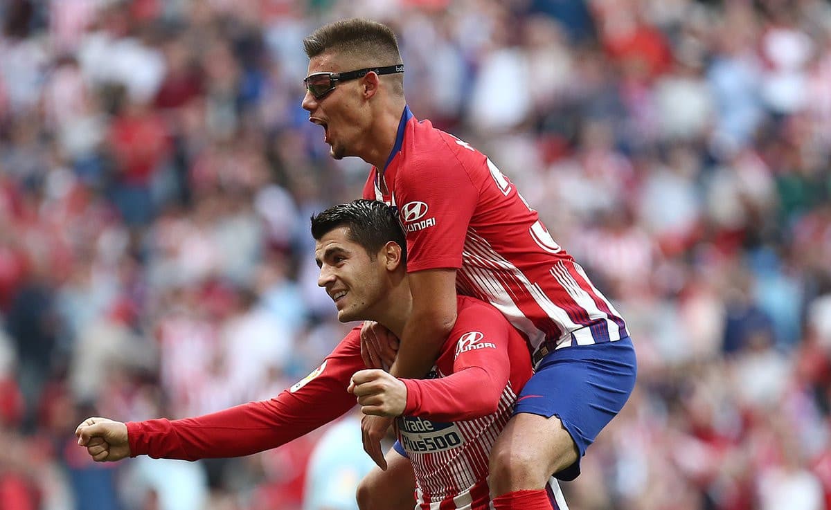 एट्लेटिको र सेल्टा भिड्दै