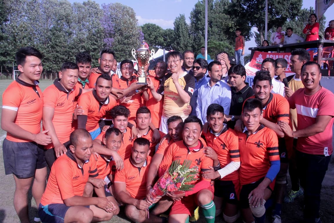 रग्बी महोत्सवमा श्रीराम र ग्रिवाणी उत्कृष्ट