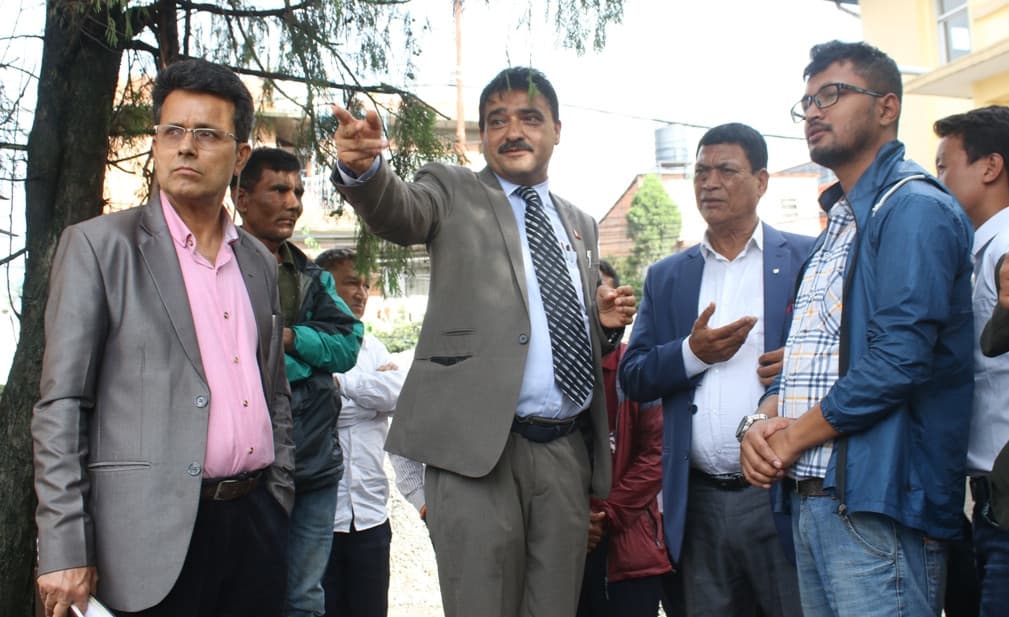 सदस्य सचिवद्वारा अखेपको निरीक्षण