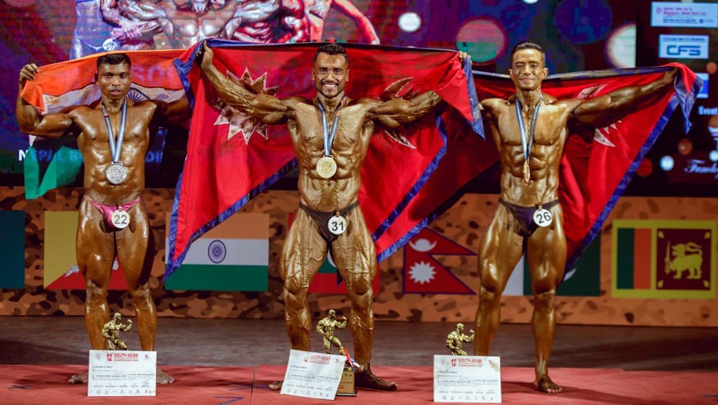 शारीरिक सुगठनका खेलाडी नगदसहित सम्मानित हुने