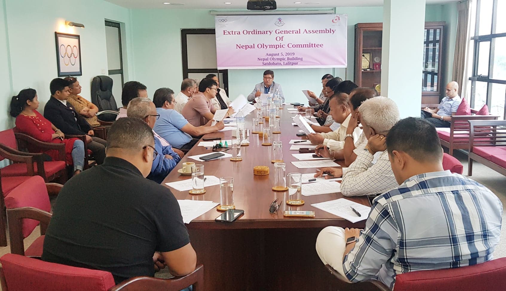 निर्वाचन अघि एनओसीको विधान संशोधन !