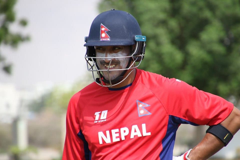 पारसको ब्याटिङ वरियता खस्कियाे