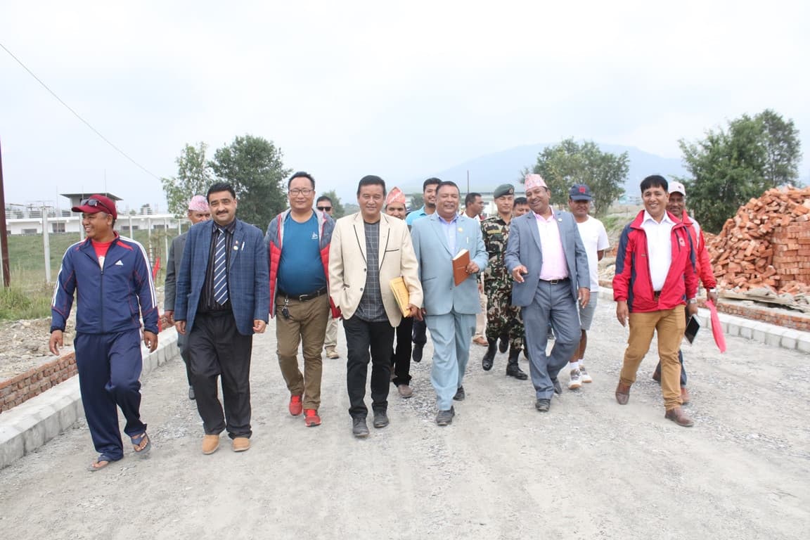 निर्माणाधीन पूर्वाधार समयमै सक्न निर्देशन