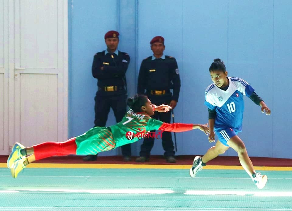 खो खोमा नेपाललाई ऐतिहासिक रजत