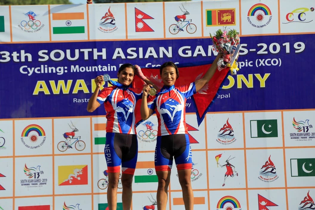 साइक्लिङमा नेपालकी लक्ष्मीलाई स्वर्ण