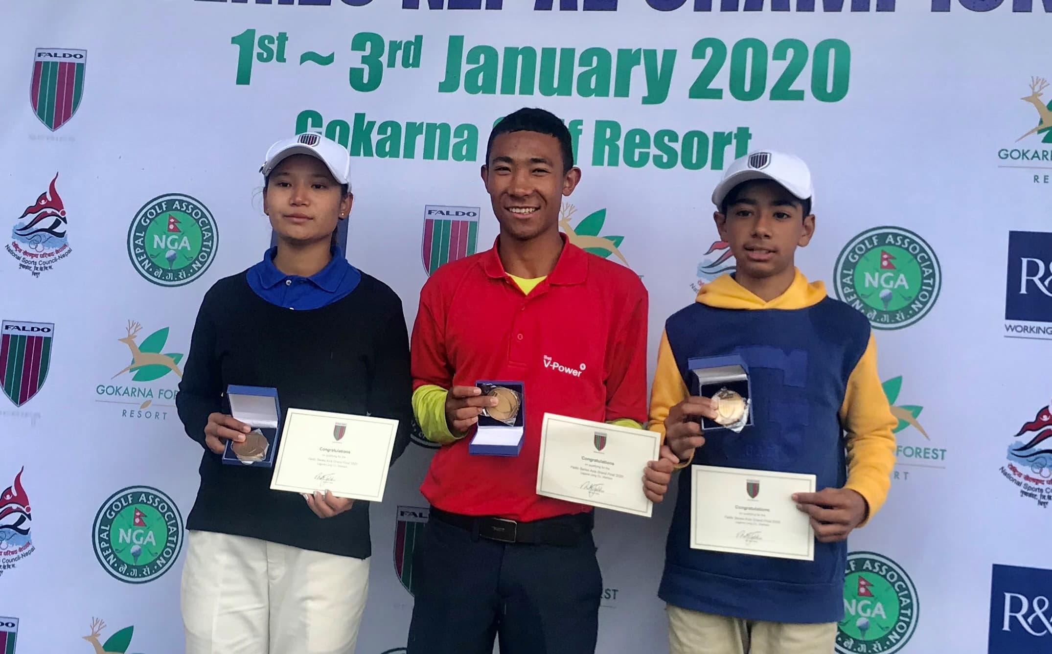 सुवास, सद्भाव र कश्मिरा छनोट