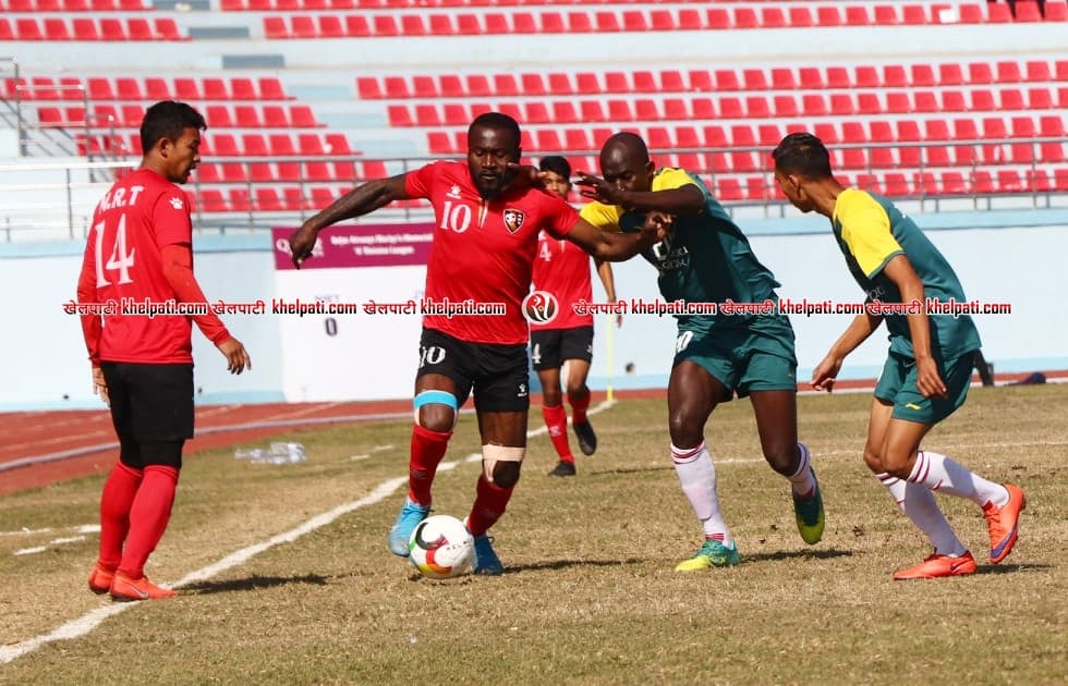 एनआरटी र जावलाखेलको बराबरी