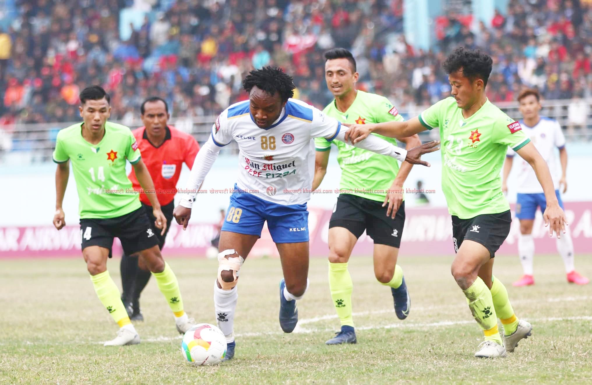 पहिलो हाफमा मछिन्द्रलाई १-० को अग्रता