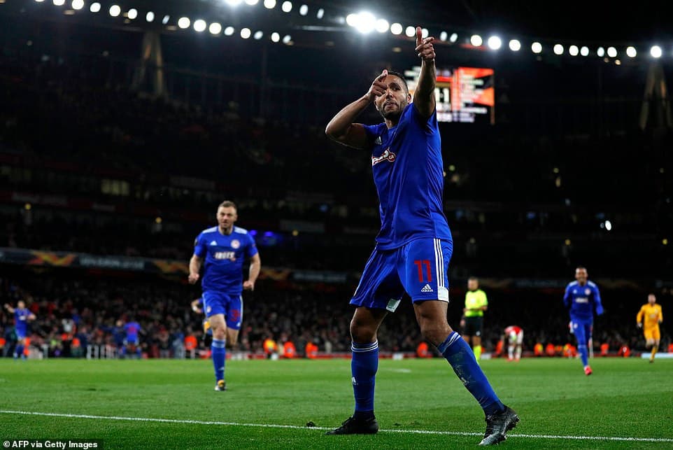 आर्सनल युरोपा लिग बाहिर