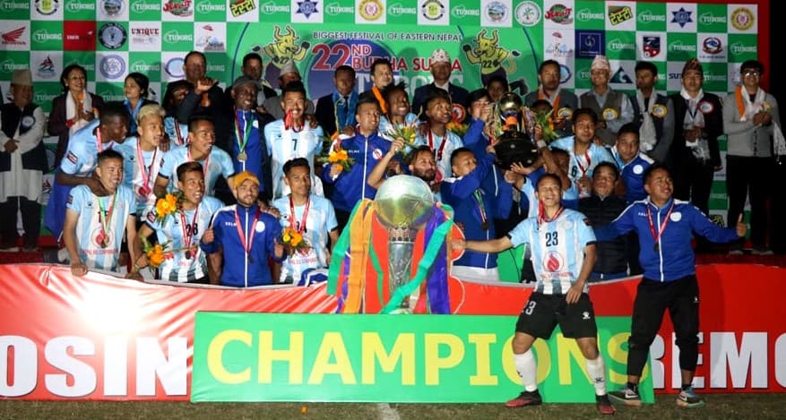 मनाङलाई बूढासुब्बा गोल्डकपको उपाधि