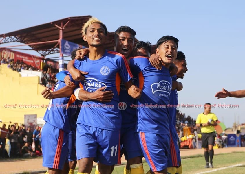 थ्री स्टारविरुद्ध सुदुरपश्चिमलाई अग्रता