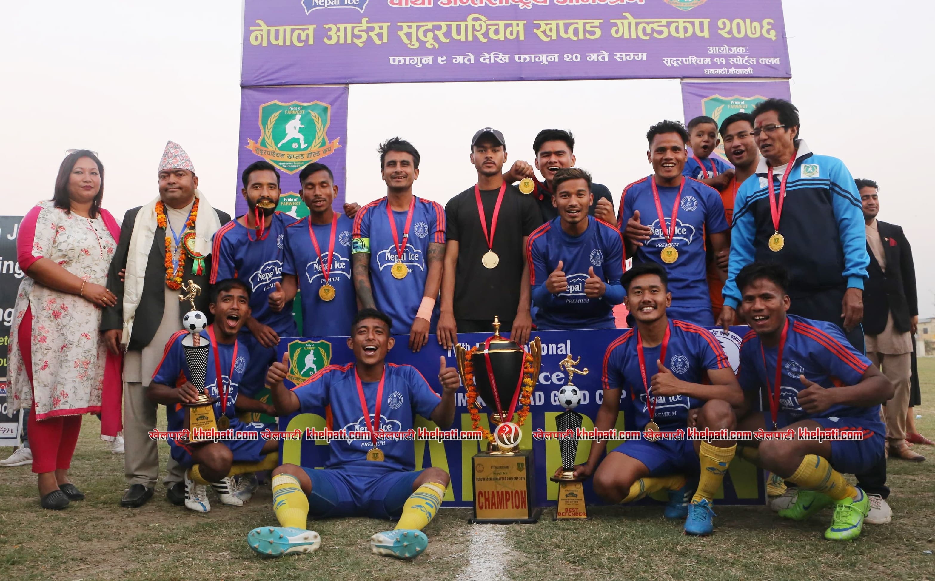 थ्री स्टारलाई हराउँदै सुदुरपश्चिम-११ च्याम्पियन