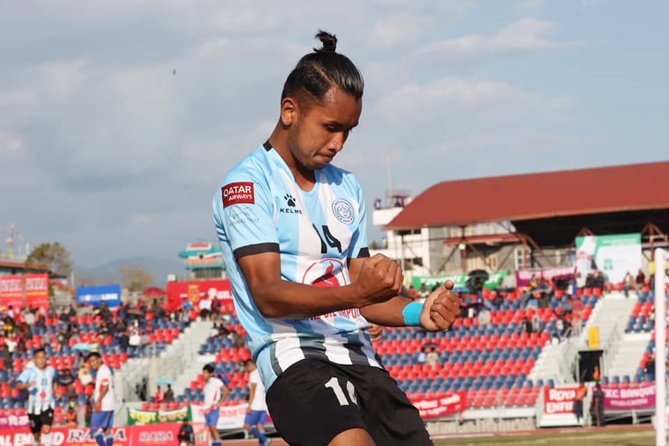 अन्जनको गोलमा मनाङ सेमिफाइनलमा