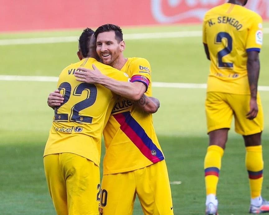 मेस्सीको कीर्तिमानमा बार्सिलोनाको जित