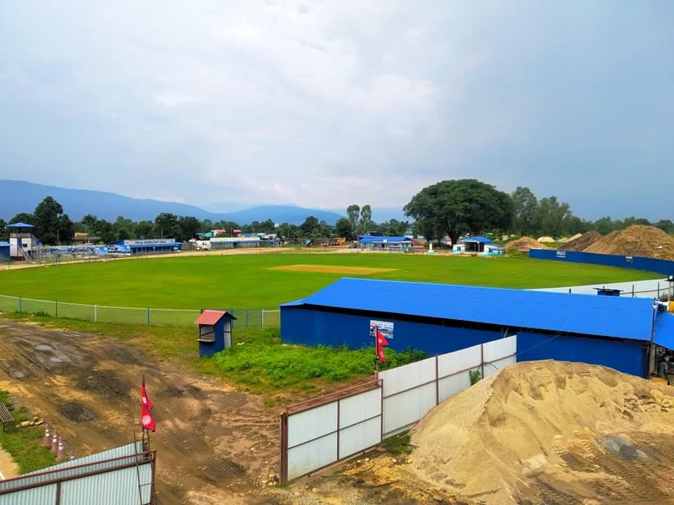 क्रिकेट रंगशालालाई महानगरद्वारा २ करोड सहयाेग