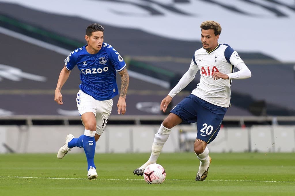 एभर्टनसँग टोटेनहम स्तब्ध