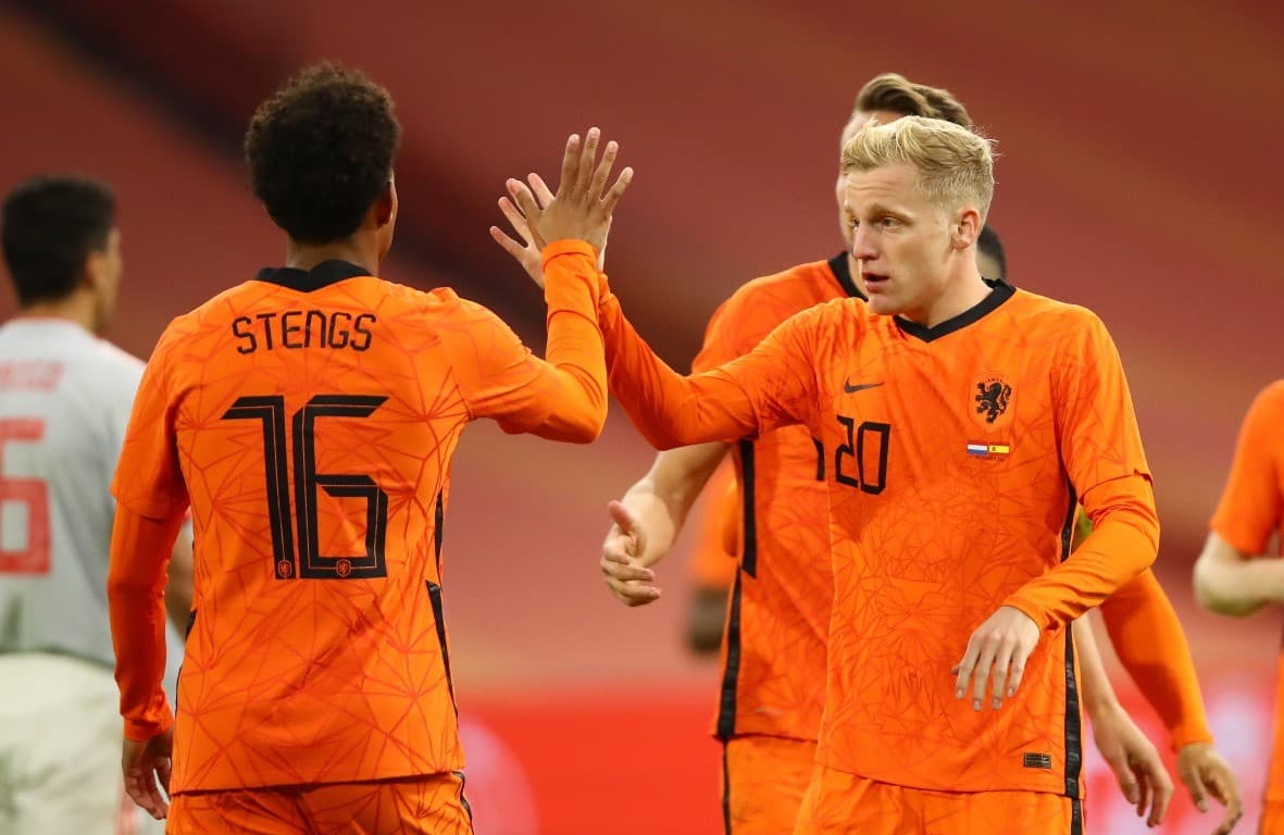 नेदरल्यान्ड्स र स्पेनको बराबरी