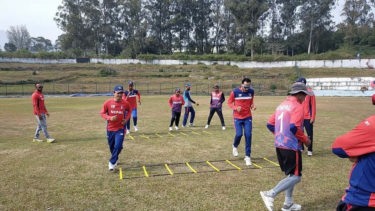 क्रिकेटको बन्द प्रशिक्षण होली लगत्तै