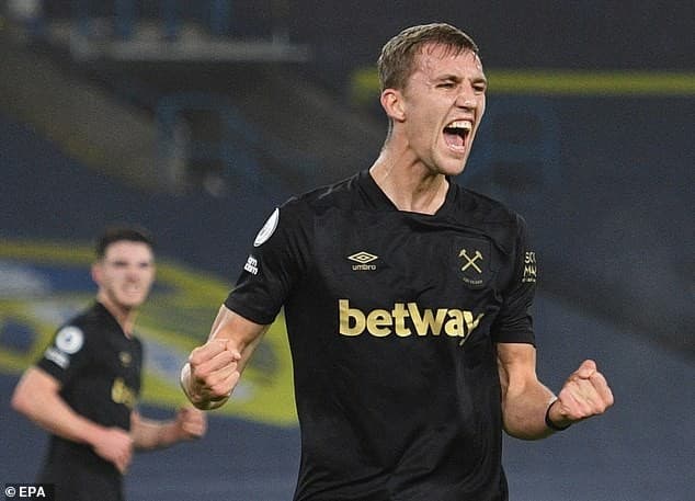 लिड्सलाई हराउँदै वेस्ट ह्याम शीर्ष ५ मा