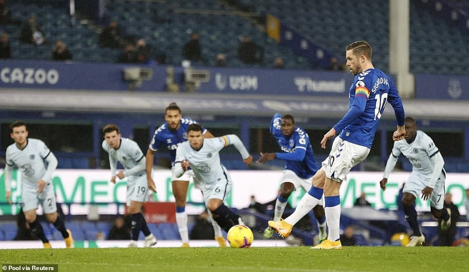 एभर्टनले चेल्सीलाई हरायो