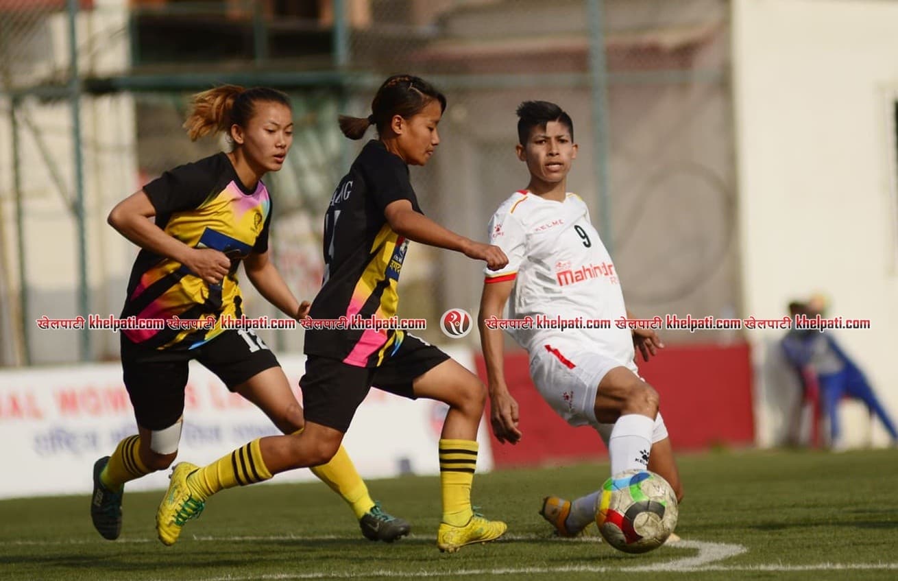 सावित्राको गोलमा एपीएफलाई अग्रता