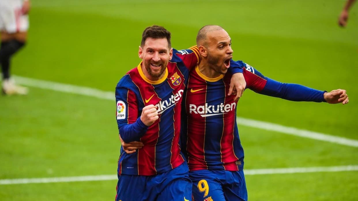 बार्सिलोनाको जितमा मेस्सी र डेम्बेलेको गोल