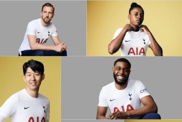 टोटेनहमको नयाँ जर्सी सार्वजनिक