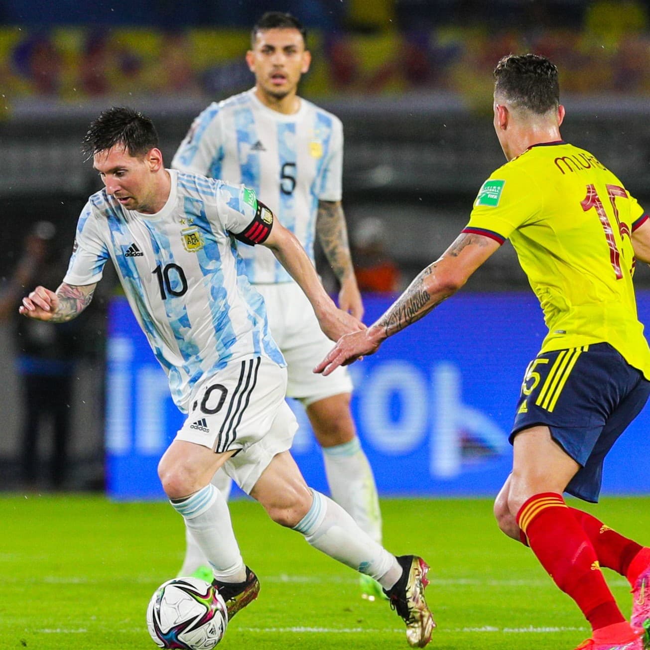 कोलम्बियासँग अर्जेन्टिनाको बराबरी