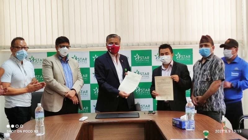  सातदोबाटो युथ क्लबलाई स्टार हस्पिटलको साथ