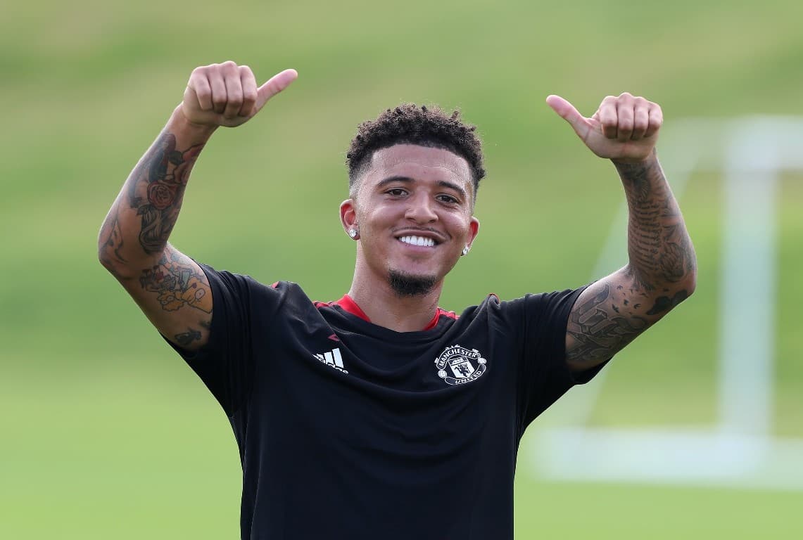 सान्चो युनाईटेडको प्रशिक्षणमा