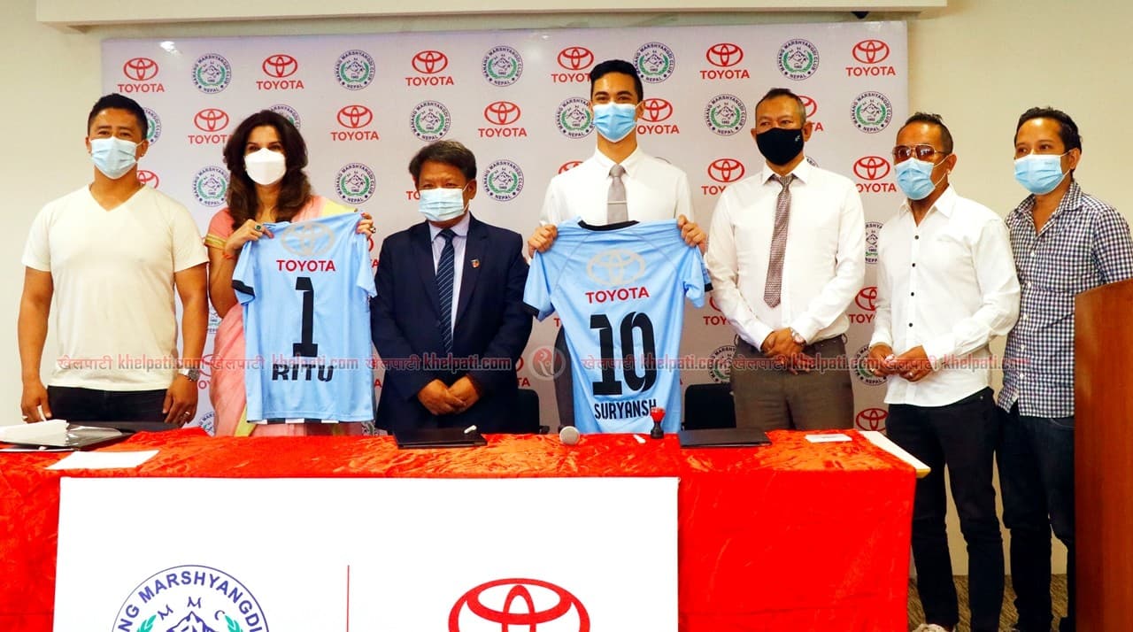 मनाङलाई टोयोटाको प्रायोजन