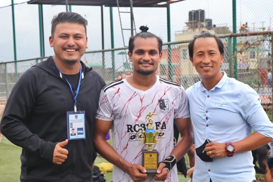 आरसी-३२ फुटबल एकेडेमीको फराकिलो जित