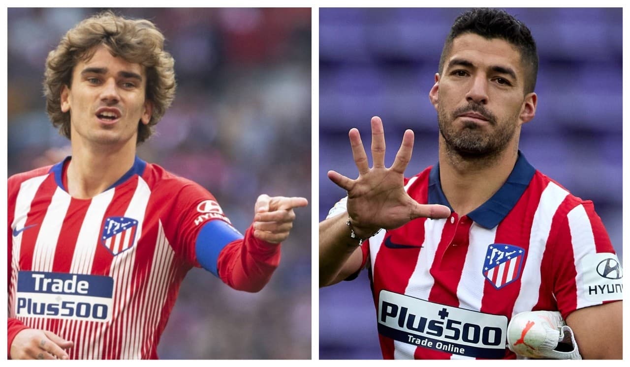 एटलेटिकोको दुई ठूला अस्त्र, सुआरेज र ग्रिजम्यान