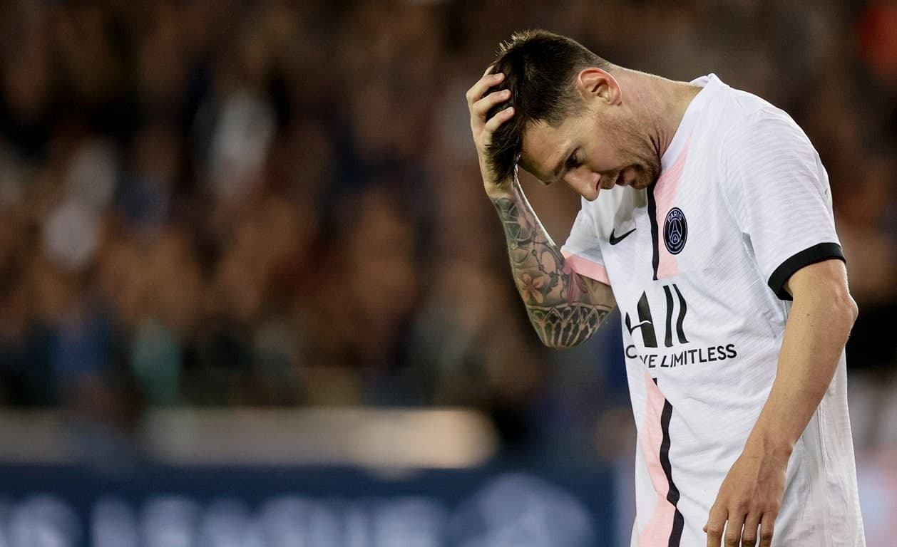 पीएसजीकाे पहिलाे हार