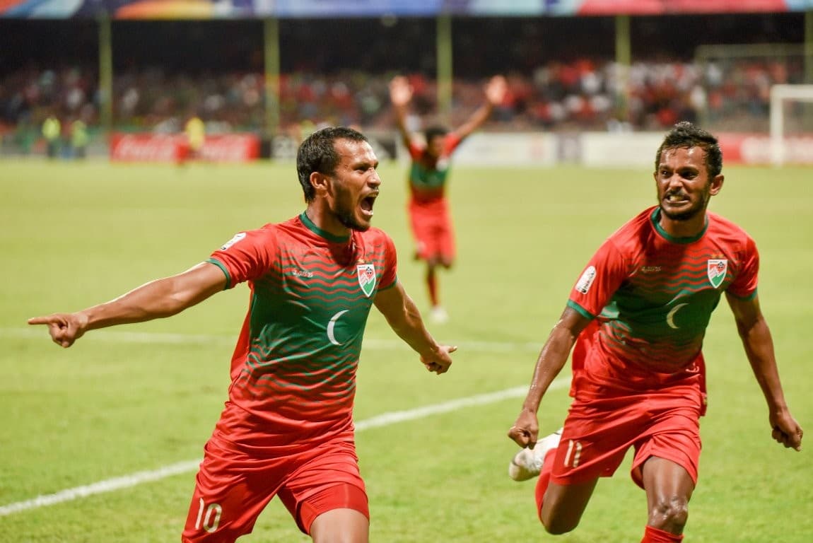 माल्दिभ्सको पहिलो जित