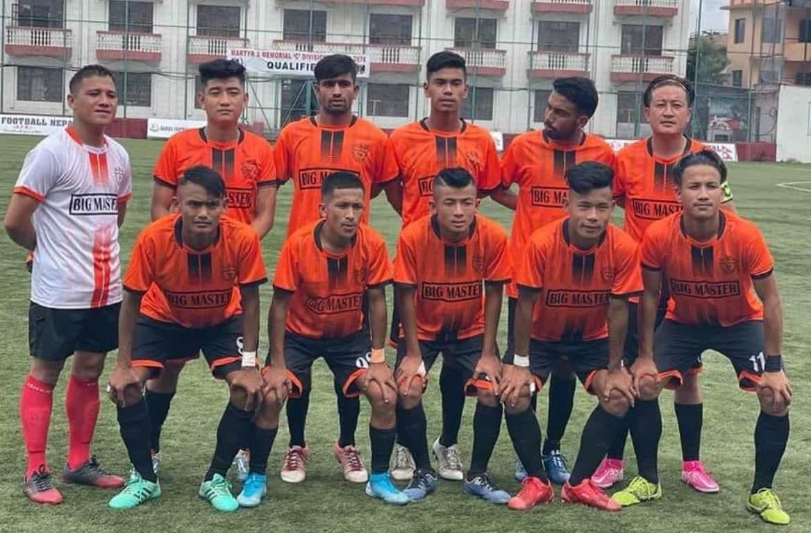 स्पोर्ट्स एकेडेमी साँगा सी डिभिजनमा बढुवा