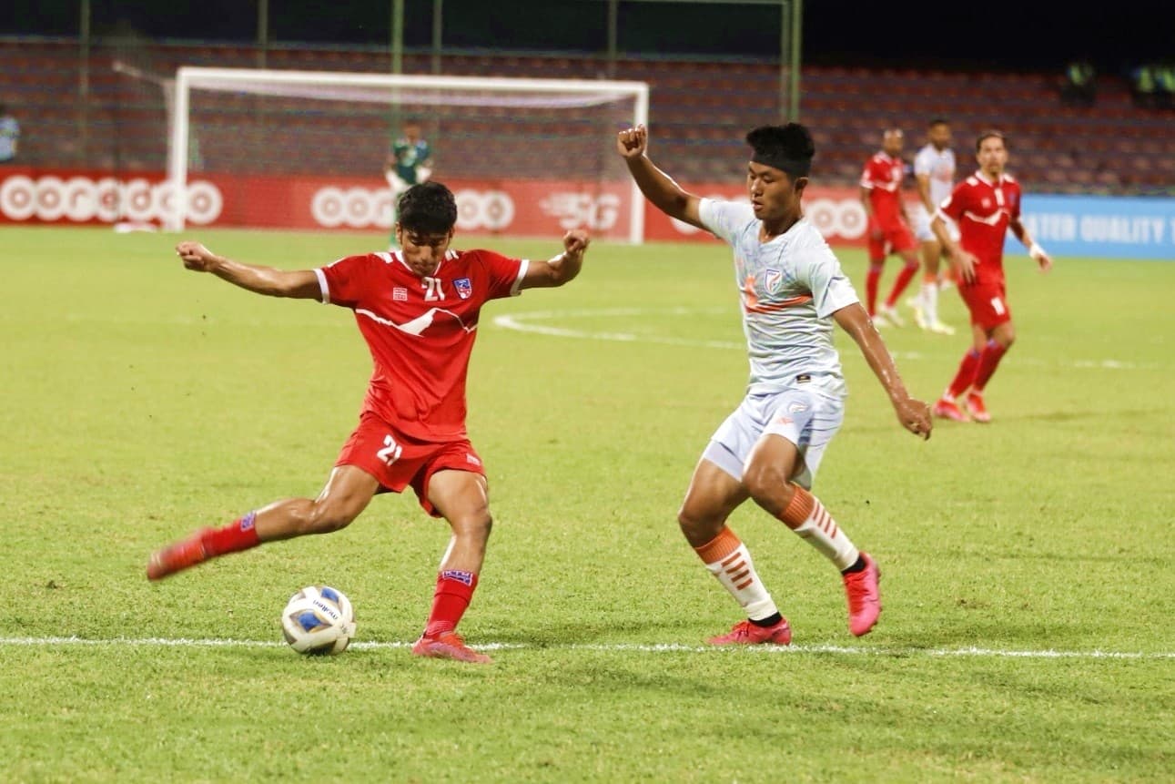 पहिलो हाफमा नेपाल र भारतको बराबरी