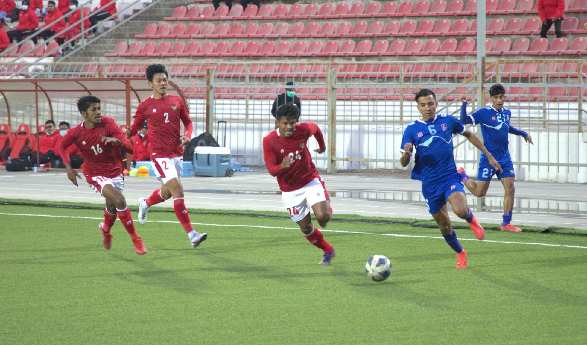 इन्डोनेसियासँग नेपाल पराजित