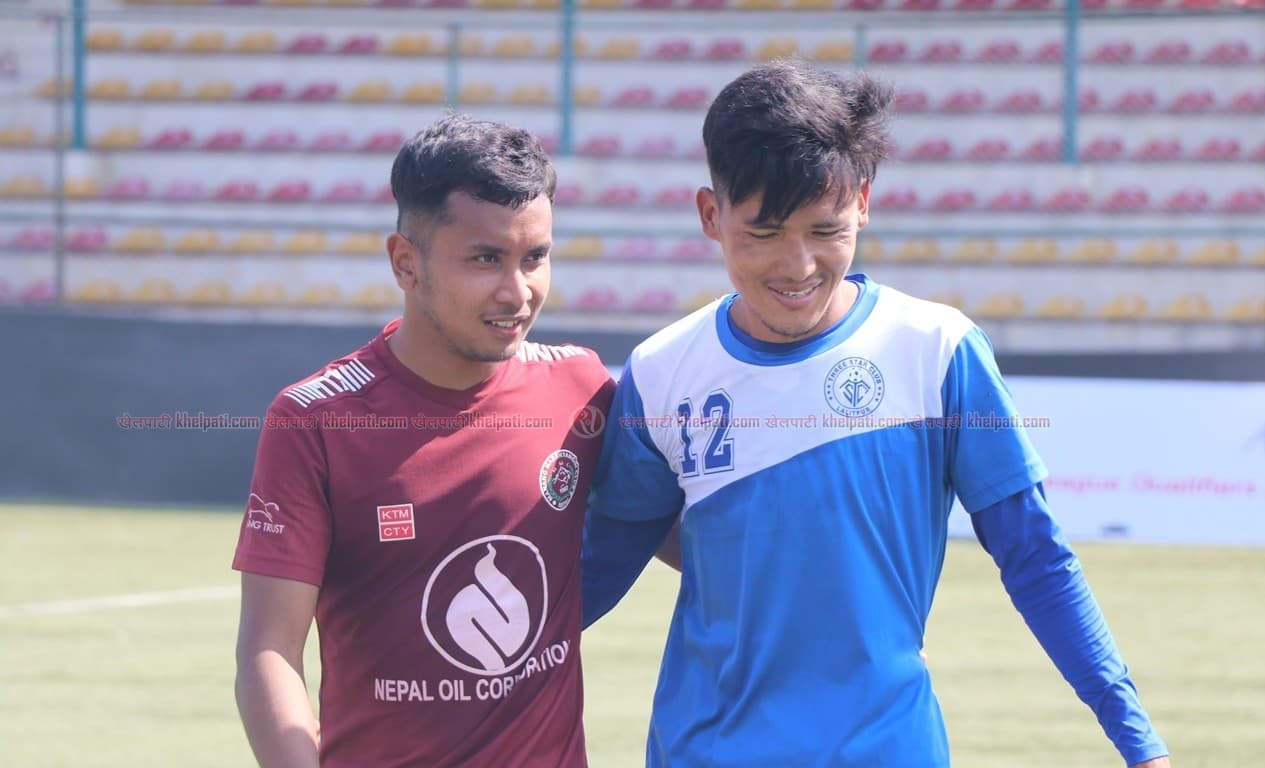 प्रि-सिजन : थ्री स्टारले मनाङलाई हरायो