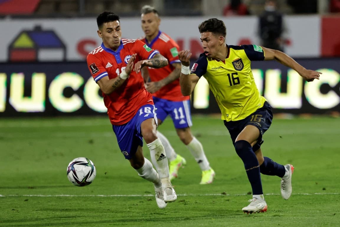 इक्वेडरले चिलीलाई हरायो