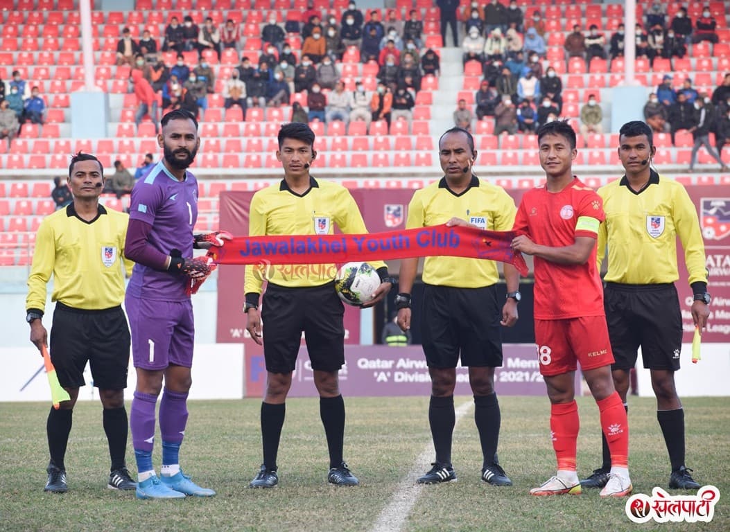 पहिलो हाफमा पुलिस र जावलाखेलको बराबरी