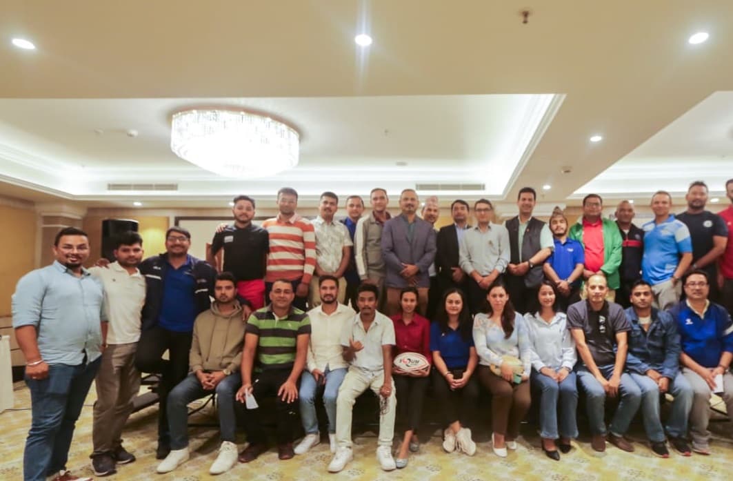 एसिया रग्बी सेभेन्सको पूर्वसन्ध्यामा  ‘नो योर गेम्स’ कार्यशाला