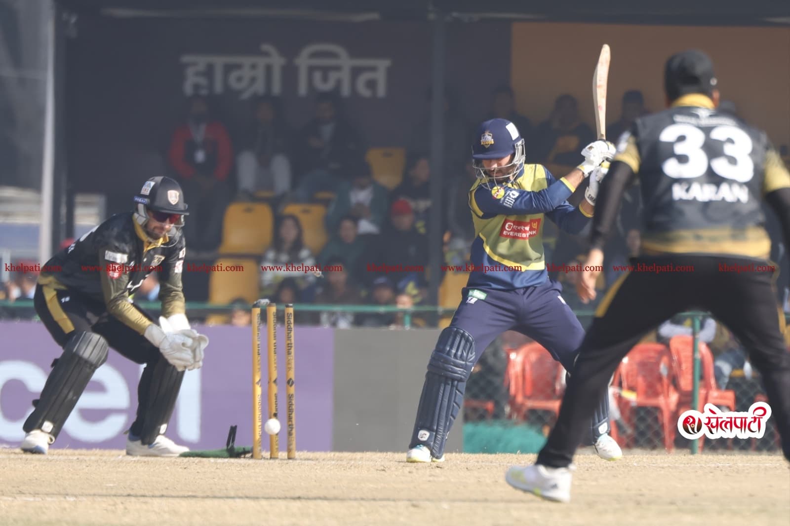 जित्नै पर्ने खेलमा काठमाडौंलाई ११८ रनको लक्ष्य