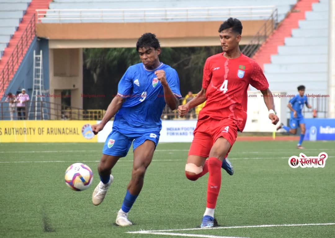 बंगलादेशले जोगाउन सकेन दुई गोलको अग्रता