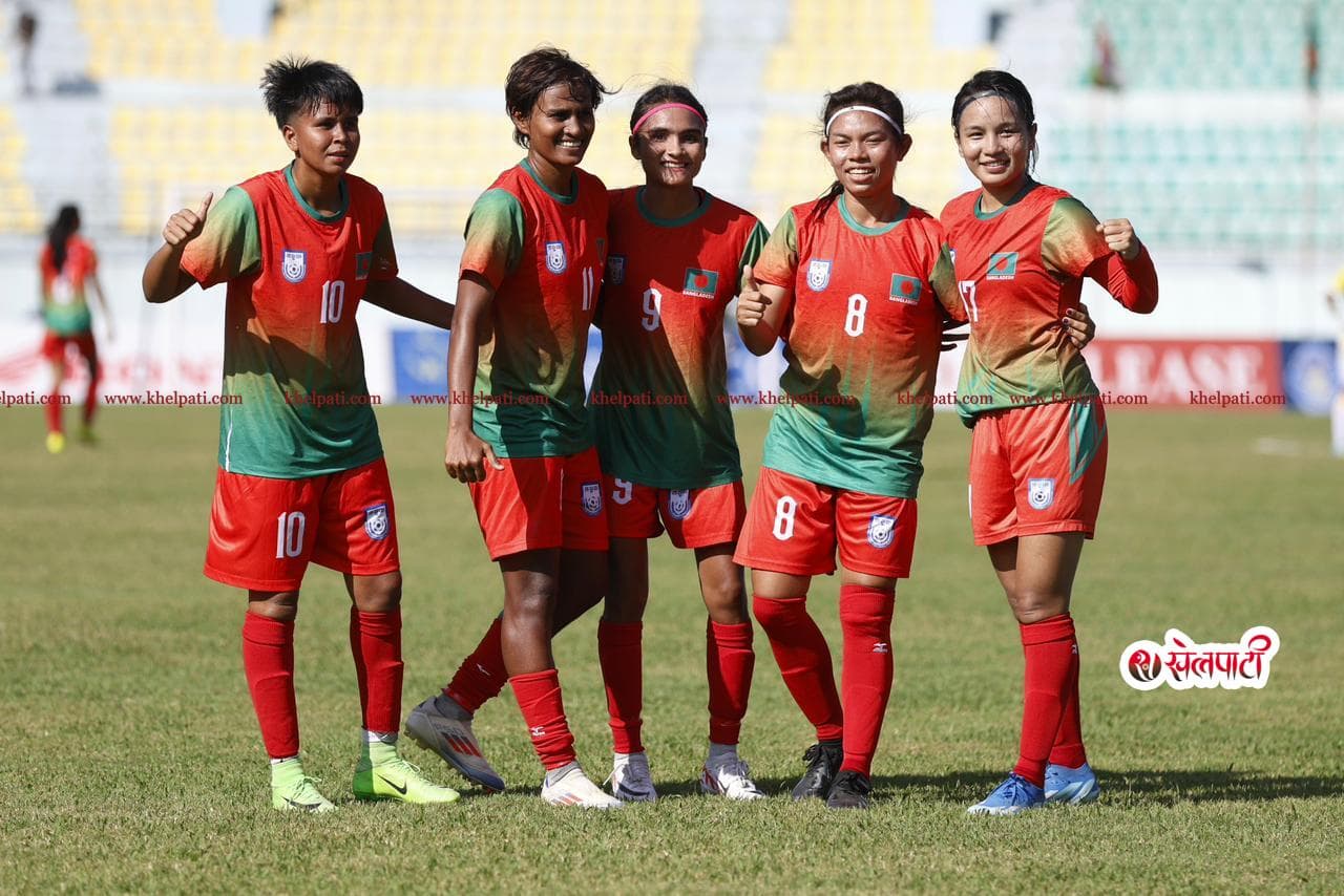 बंगलादेशको टोलीबाट सविना बाहिर